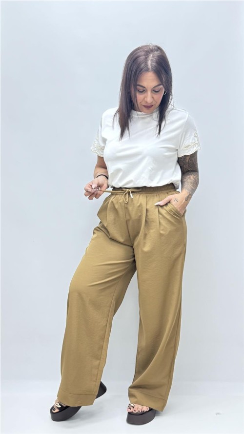 PANTALON LINA MARRON