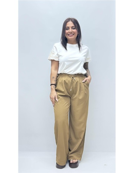 PANTALON LINA MARRON