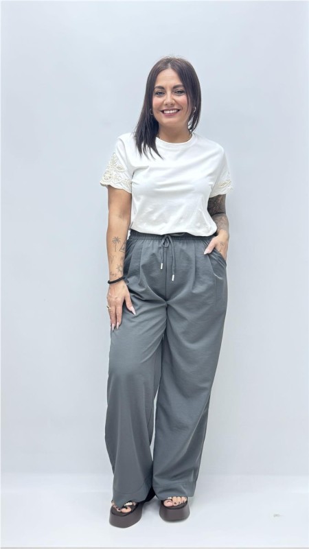 PANTALON LINA GRIS