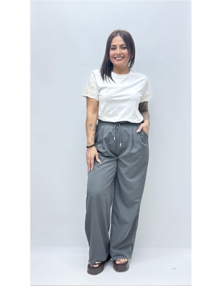PANTALON LINA GRIS