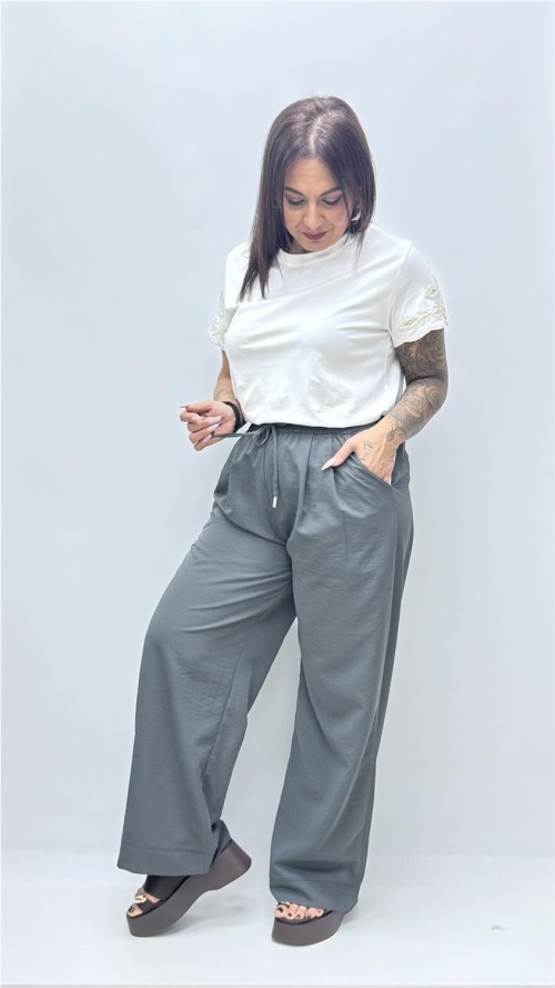 PANTALON LINA GRIS
