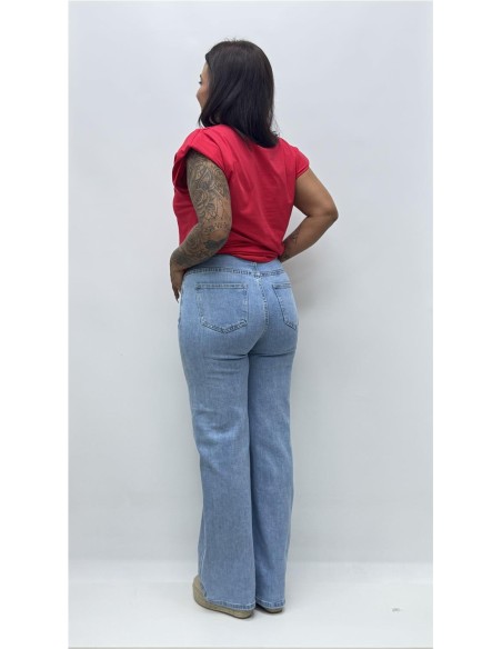 PANTALON PINTAS VAQUERO