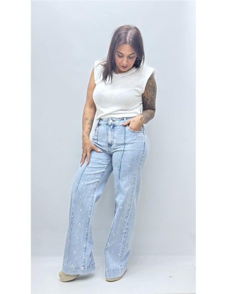 PANTALON TACHAS VAQUERO