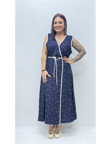 VESTIDO CASERES VAQUERO OSCURO