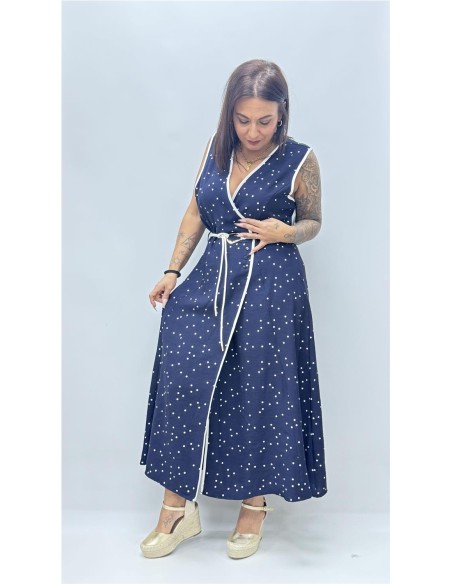 VESTIDO CASERES VAQUERO OSCURO