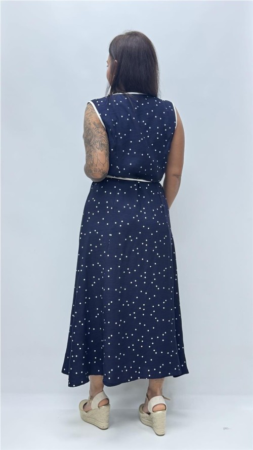 VESTIDO CASERES VAQUERO OSCURO