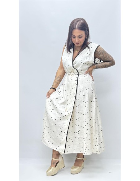 VESTIDO CASERES BEIG