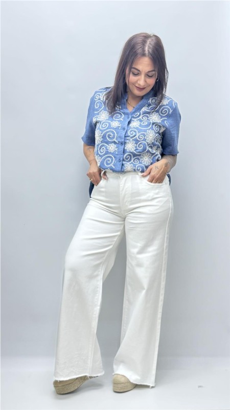 PANTALON JOSSEFIN BLANCO