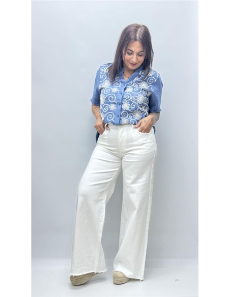 PANTALON JOSSEFIN BLANCO