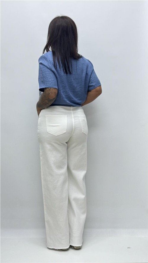PANTALON JOSSEFIN BLANCO