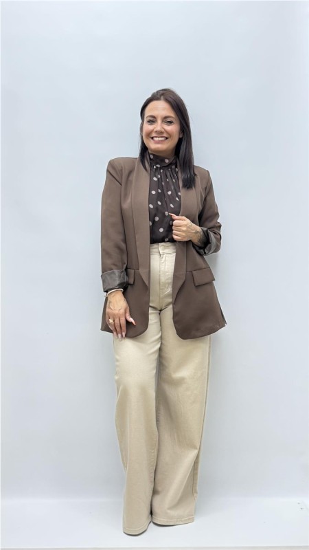 BLAZER ROUS MARRON