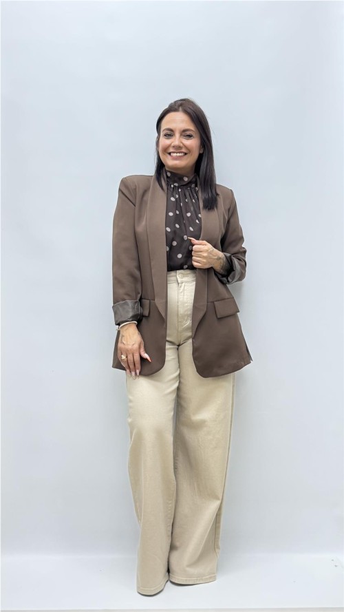 BLAZER ROUS MARRON