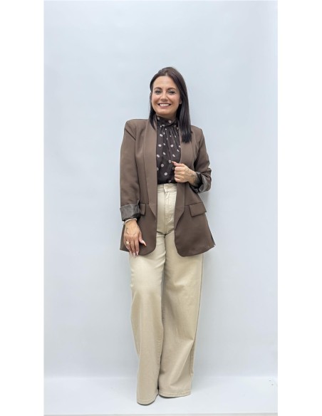 BLAZER ROUS MARRON