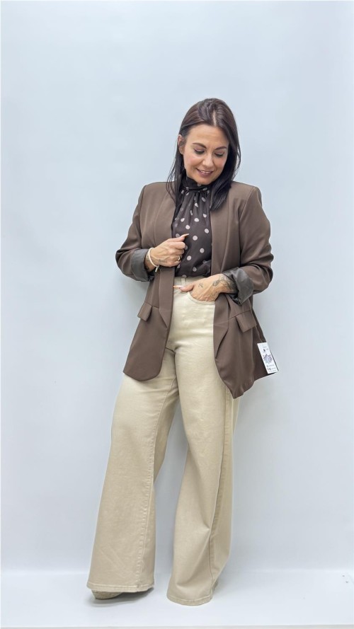 BLAZER ROUS MARRON