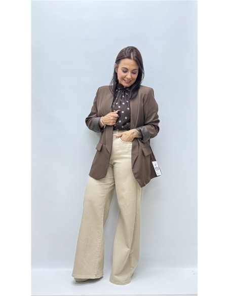BLAZER ROUS MARRON