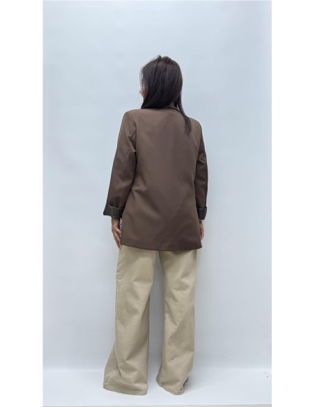 BLAZER ROUS MARRON
