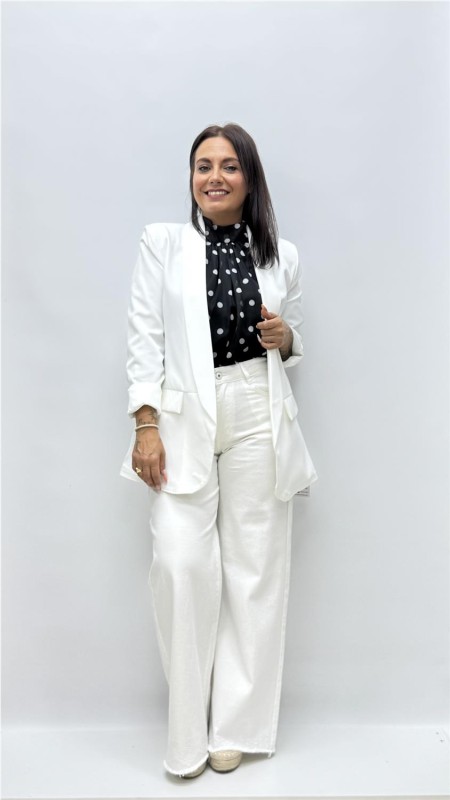 BLAZER ROUS BLANCO