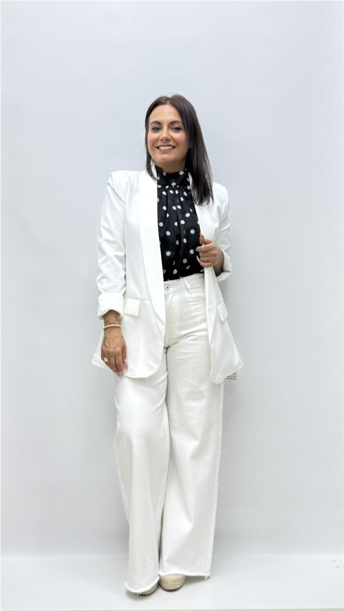 BLAZER ROUS BLANCO
