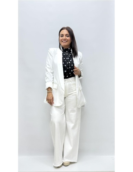 BLAZER ROUS BLANCO