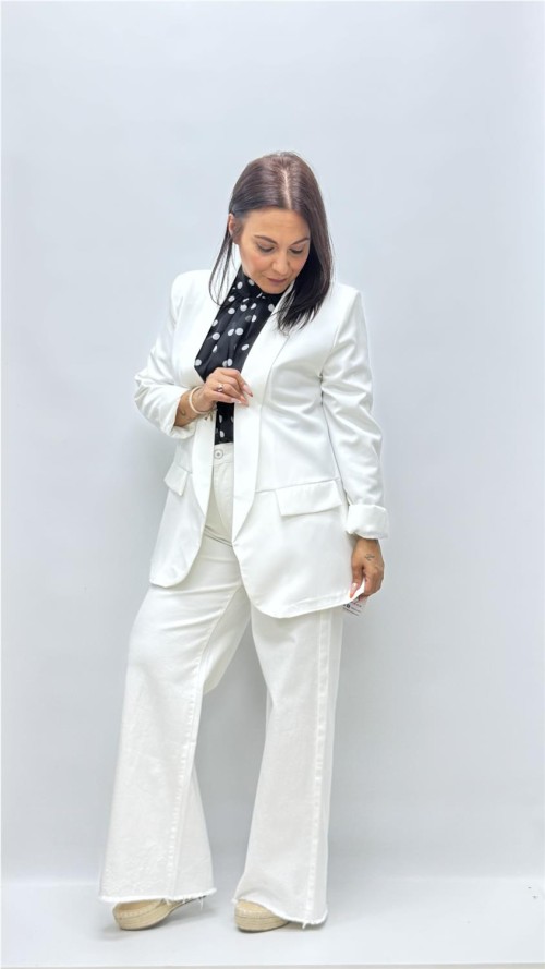 BLAZER ROUS BLANCO