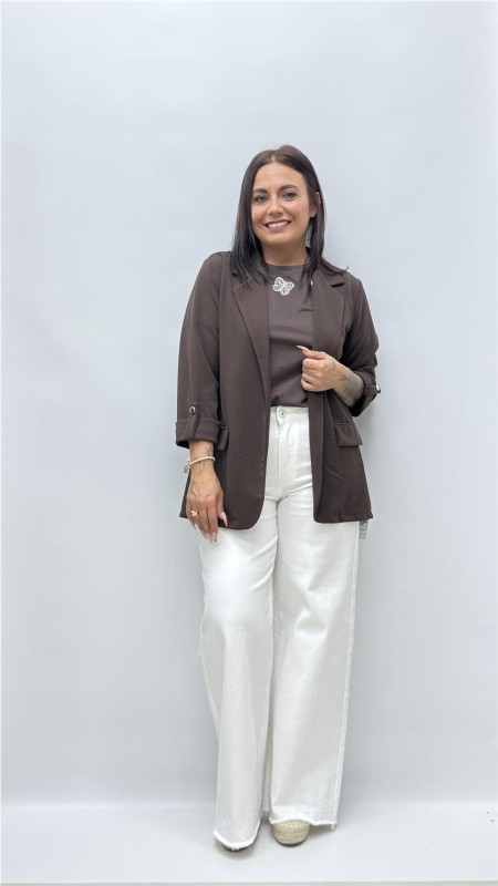 BLAZER ANABEL MARRON