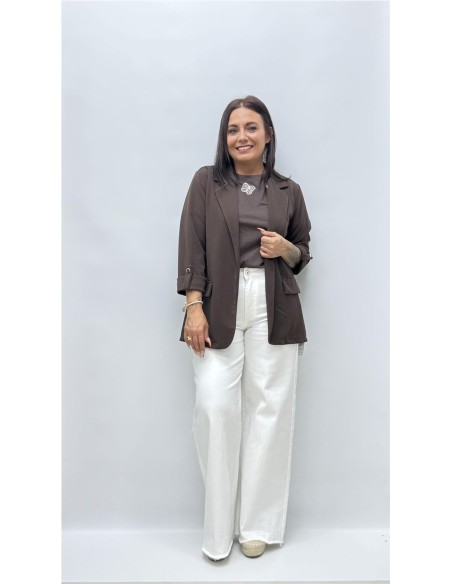 BLAZER ANABEL MARRON