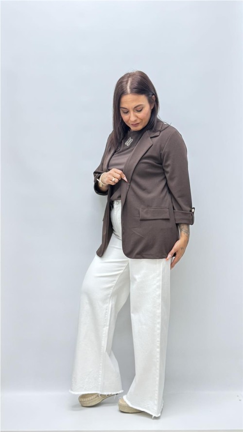 BLAZER ANABEL MARRON