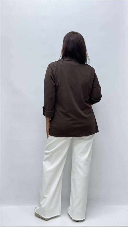 BLAZER ANABEL MARRON
