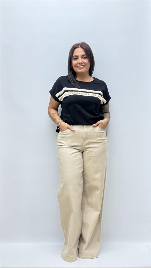 CAMISETA VERANO NEGRO