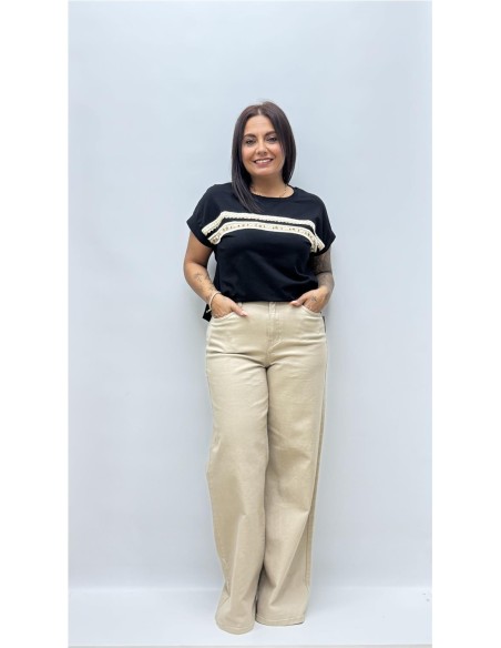 CAMISETA VERANO NEGRO