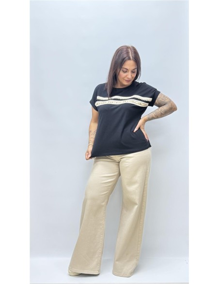 CAMISETA VERANO NEGRO