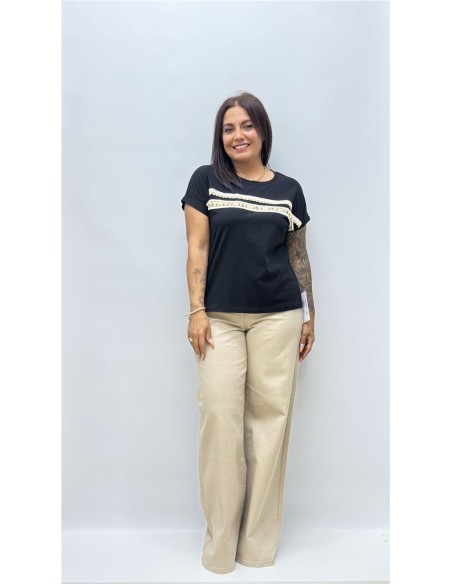 CAMISETA VERANO NEGRO