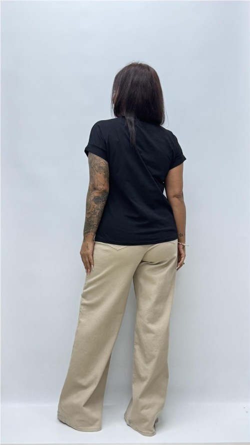 CAMISETA VERANO NEGRO