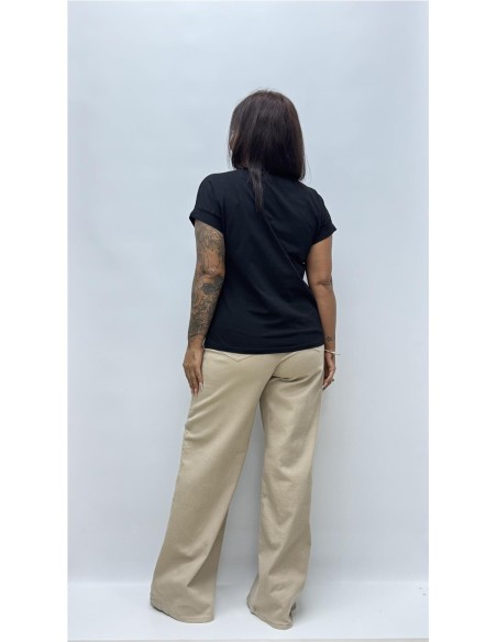 CAMISETA VERANO NEGRO