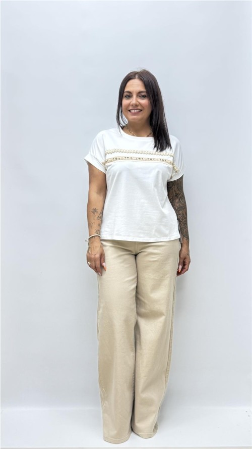 CAMISETA VERANO BLANCO