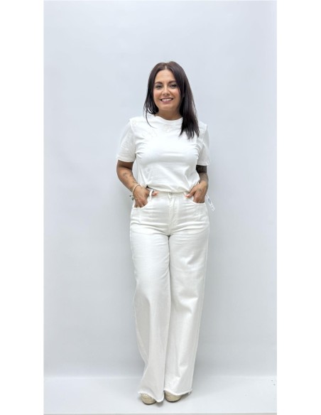 CAMISETA MARIPOSA BLANCO