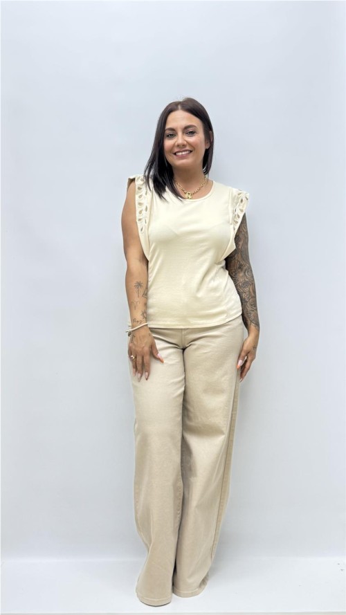 CAMISETA ROCIO BEIG