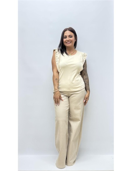 CAMISETA ROCIO BEIG