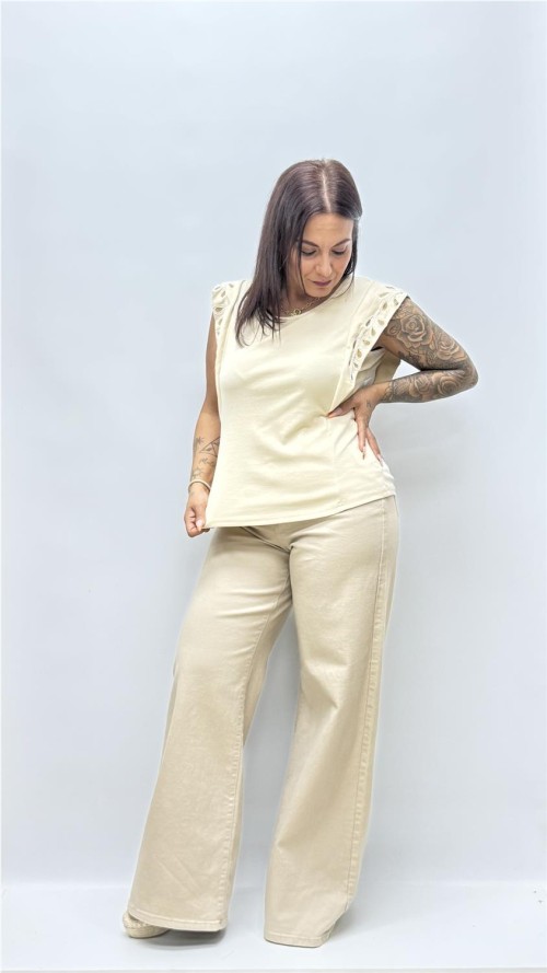 CAMISETA ROCIO BEIG