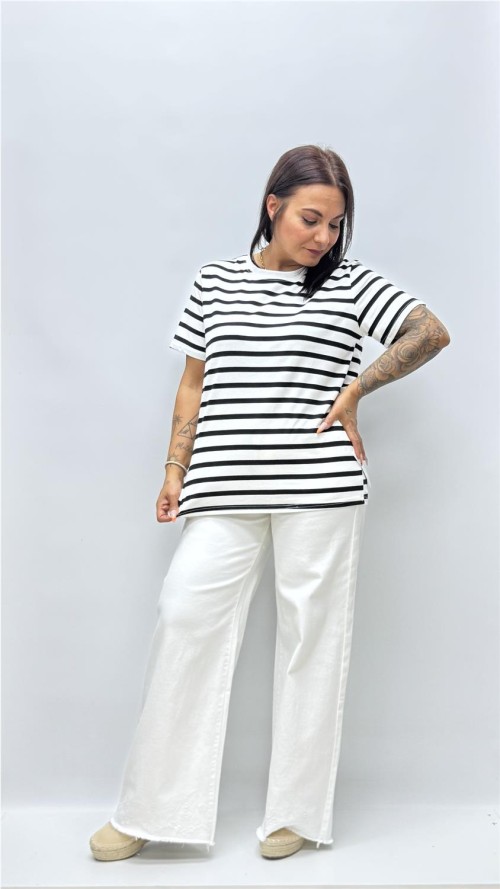CAMISETA MARINERA NEGRO