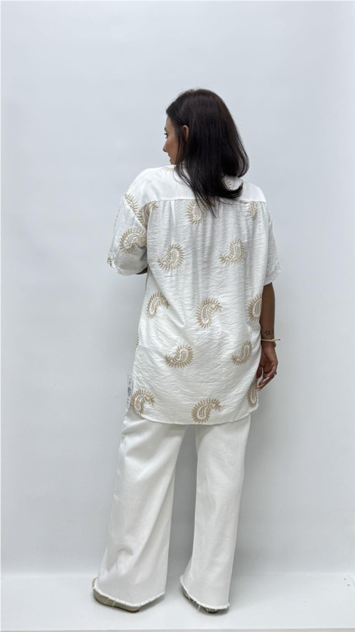 CAMISA ESTELA CAMEL