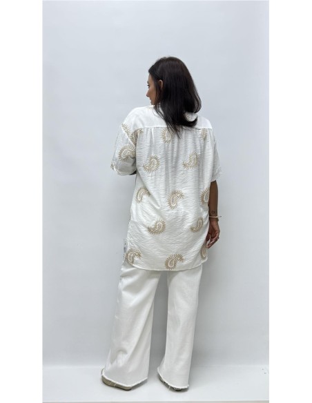 CAMISA ESTELA CAMEL