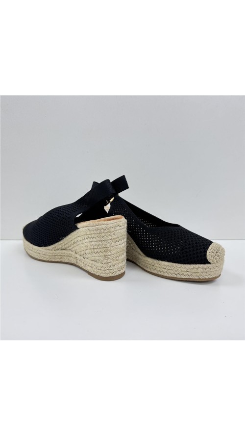 YUTE LONA ELASTICO POR DETRAS NEGRO
