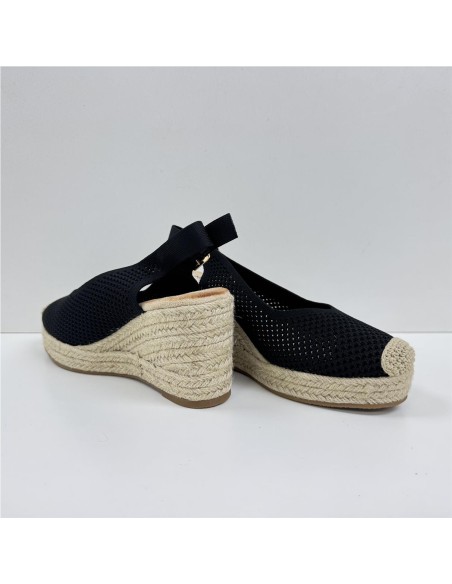 YUTE LONA ELASTICO POR DETRAS NEGRO