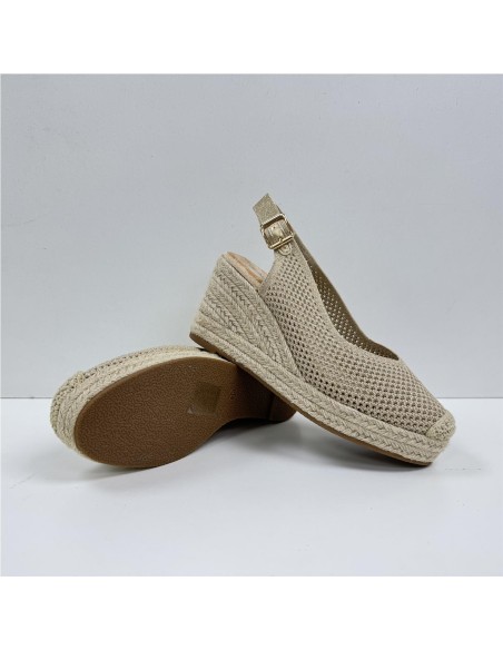 YUTE LONA ELASTICO POR DETRAS ORO