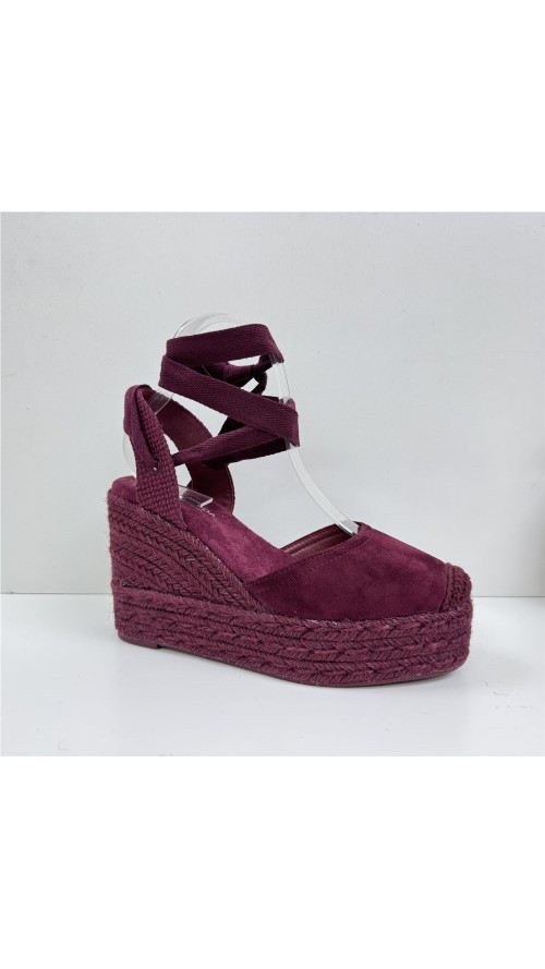 YUTE CUERDA MONOCOLOR BURDEOS