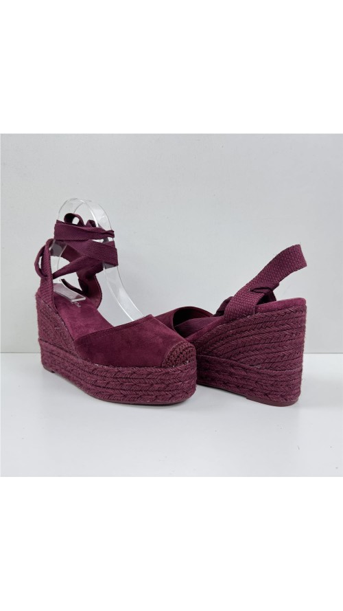 YUTE CUERDA MONOCOLOR BURDEOS