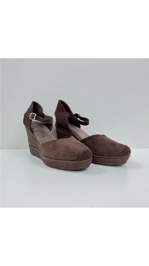 ESPARTO MONOCOLOR MARRON