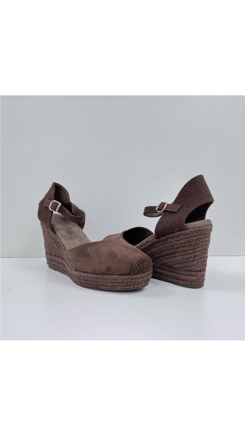 ESPARTO MONOCOLOR MARRON