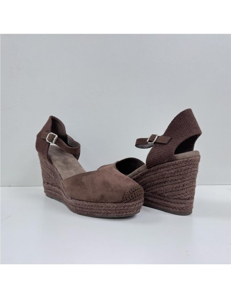 ESPARTO MONOCOLOR MARRON